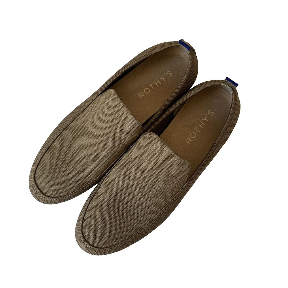 Rothy's Men's 12 Taupe Brown Ravello Loafers Shoes